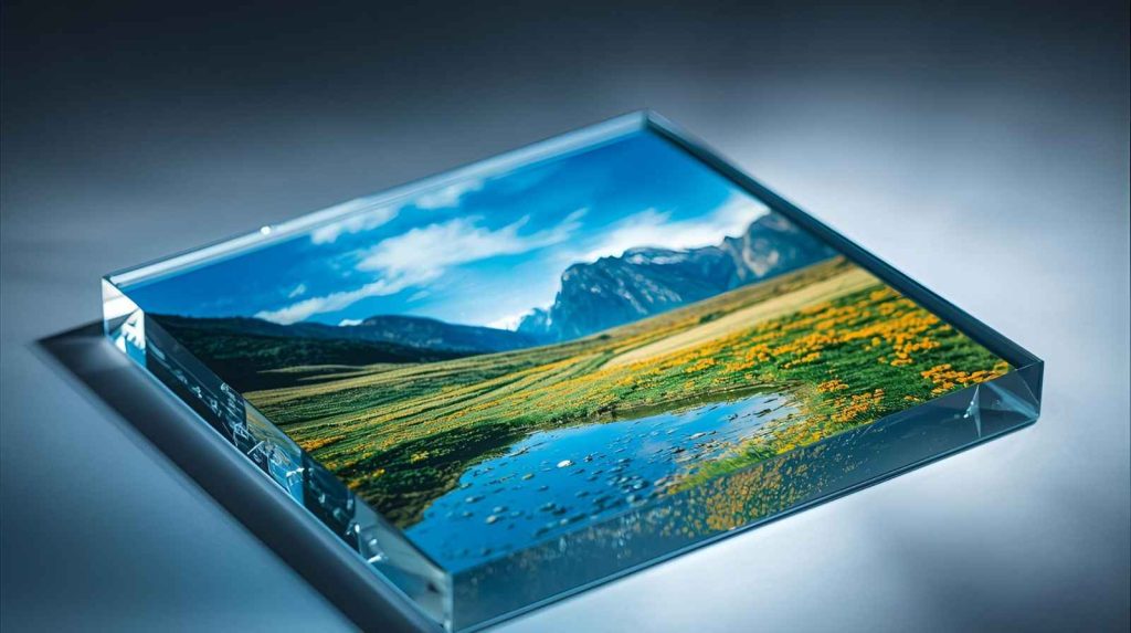 הדפסת תמונה על זכוכית